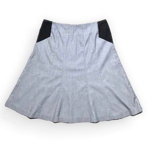 Adrienne Vittadini Grey and Black Skirt 2